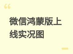 微信鸿蒙版8.0.18.35上线：新增长按搜索、服务号分类及实况图私聊功能