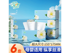 聪妈4层加厚抽纸整箱6包，用券仅7.99元速抢！