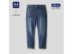 海澜之家男牛仔裤直筒春款