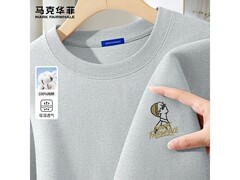 马克华菲夏季纯棉白T五折低至39.95元