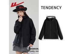 回力女款冬季三防夹克低至51.9元！