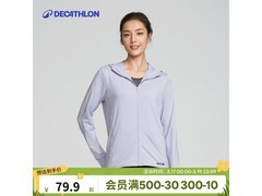迪卡侬女士防晒运动夹克5折仅39.95元