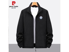 皮尔·卡丹立领抓绒卫衣39.9元