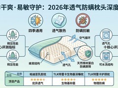 2026防螨透气枕头推荐排行榜：十大品牌四季干爽透气型枕头横评