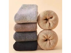 京东男士加厚毛圈袜6双，18.15元包邮