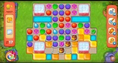 梦幻花园4857关双彩制胜