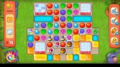 梦幻花园4857关双彩制胜