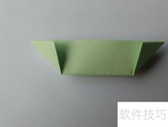 无心纸船折叠法