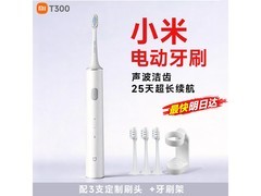 小米电动牙刷T300白套装，到手80.86元