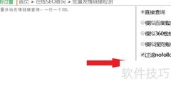 批量友情链接检测工具