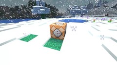 我的世界：移动版打雪仗新玩法