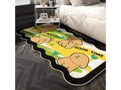 KAYE线条小狗地毯，京东到手仅24元！