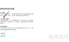 Win10 11月Beta更新教程