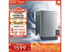 松下12kg抗菌除螨波轮洗衣机