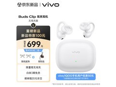 vivo Buds Clip月光白限时649元