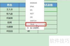 WPS Excel逻辑函数详解