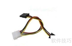 并口硬盘电源线接法图解