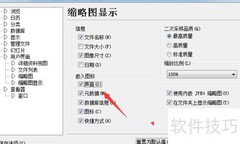 ACDSee 5.0关闭嵌入图标元数据