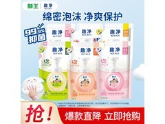 狮王趣净泡沫洗手液6袋组合装