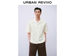UR男士夏季短袖开襟衬衫34.5元到手