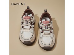 达芙妮户外透气厚底老爹鞋低价来袭