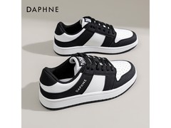 达芙妮透气熊猫板鞋，京东低至79.9元