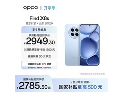 OPPO Find X8s 5G手机，优惠价2785.45带回家