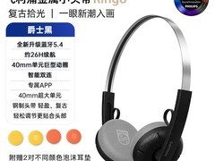 飞利浦H2000蓝牙耳机热卖，仅109元！