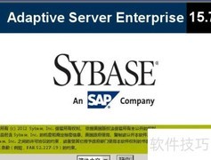 Sybase 15.7安装图解