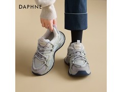 达芙妮加绒老爹鞋85.9元抢