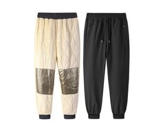 真维斯男士羊羔绒束脚棉裤低至49.9元