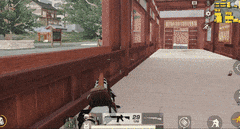 荒野行动：古寺登高伏击战术