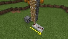 我的世界：移动版半自动伐木机