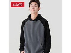Baleno男士秋冬摇粒绒卫衣，49.8元带回家