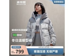 波司登女士羽绒服立减，到手仅653元