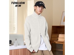 唐狮男士加厚针织开衫毛衣1件5折