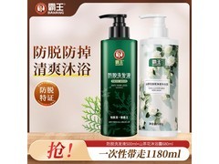 霸王防脱育发洗发水+沐浴露组合