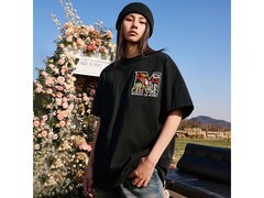 MEDM椰树星星牙刷绣M标短袖五折特惠