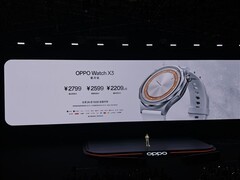 OPPO Watch X3寰月钛版发布：无感测压+双平台互联+数字车钥匙