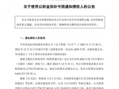 寒武纪拟用27.78亿资本公积弥补亏损