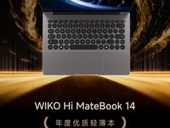 ZOL推荐2025年度优质轻薄本：WIKO Hi MateBook 14