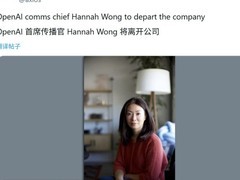 Hannah Wong卸任OpenAI首席通信官，推动公众理解AI发展
