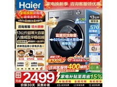 海尔小红花13公斤滚筒洗衣机