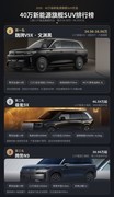 2026年三款40万新能源旗舰SUV优选名单