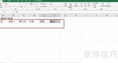 家谱轴子族谱填写指南