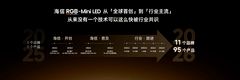 海信U7T Pro发布：首发玲珑真彩背光2.0+真彩黑曜屏，年度影像旗舰登场