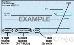 解析银行路由号与账户号