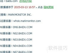 查询域名所有人及过期时间