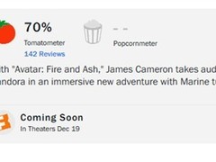 阿凡达3将映：票房预售过5100万，口碑不及前作