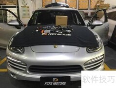 保时捷卡宴升级360全景+Carplay